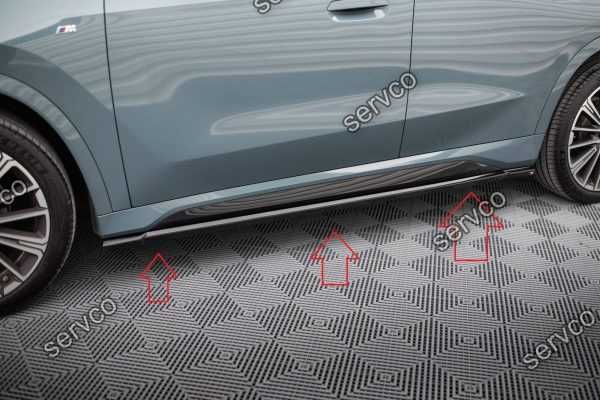 Pachet Set Splitter Exterior Prelungiri Body kit tuning Bmw X1 U11 M-Pack 2022- v2 - Maxton Design