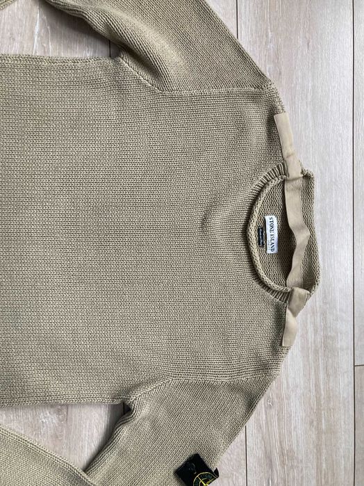 Оригинален Stone Island vintage pullover мъжки памучен пуловер М
