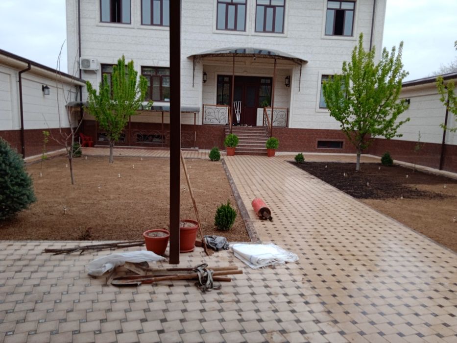 Газон экамиз рулон уругдан сепамиз поливной система