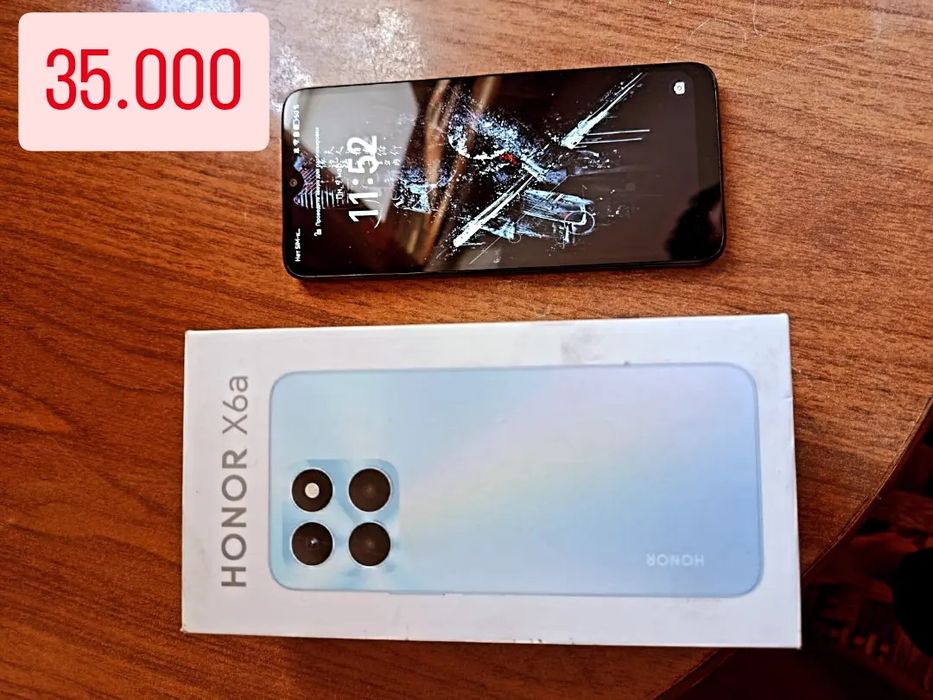 Huawei honor x6a 128gb 25.000