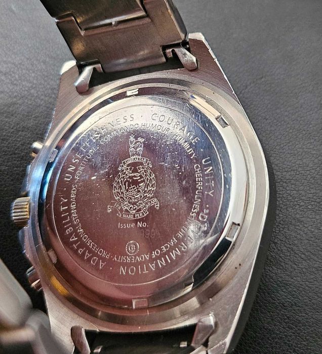 Ceasul Royal Marines Gibroaltar.  Original!!!