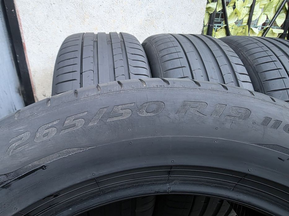 Vând patru anvelope de vara pirelli 265 50 19 dot 1322