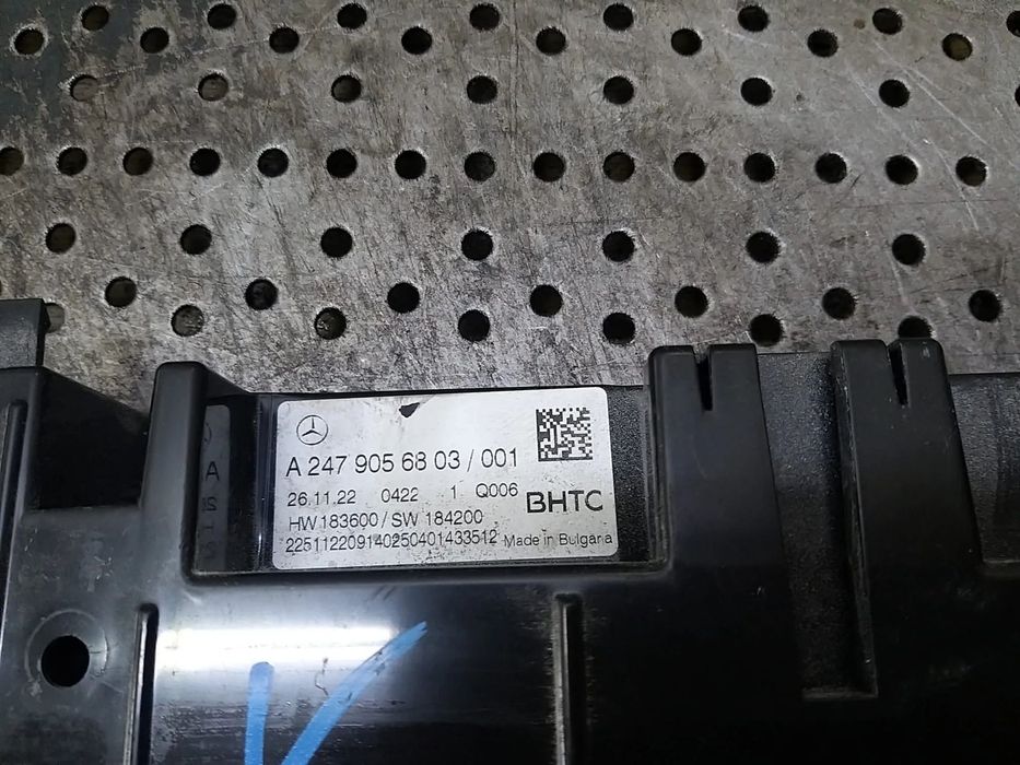 Panou comanda clima ac mercedes a class w177 a2479056803
