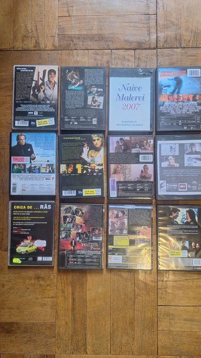 Colecție de filme vechi pe DVD ...