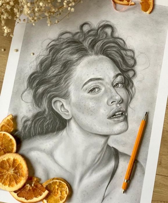 Реалистичные портреты карандашом