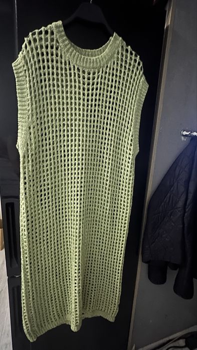 Вязаное платье free size
