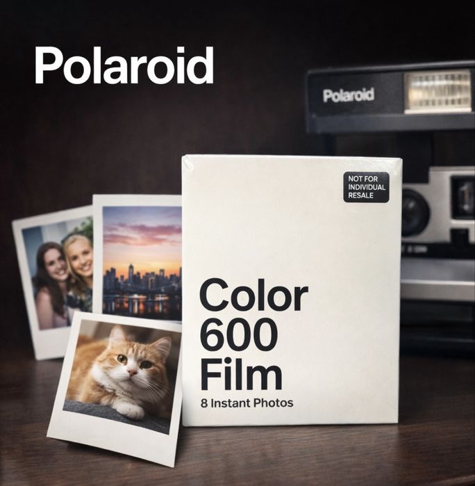 Картридж (Пленка Фотопленка) Polaroid Color 600 -  8 кадров