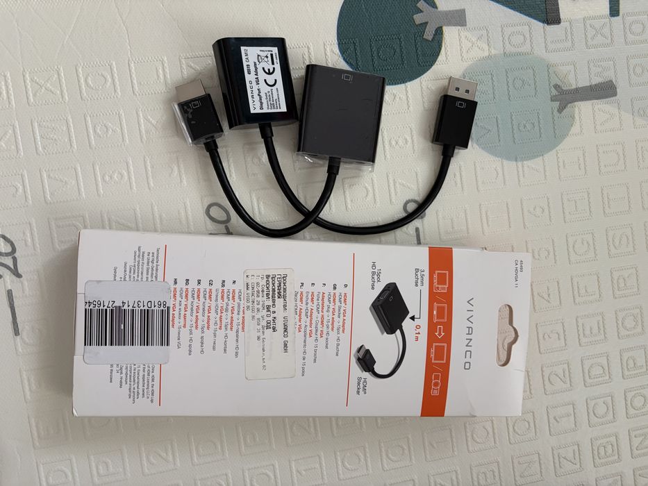 HDMI/ VGA кабел нов
