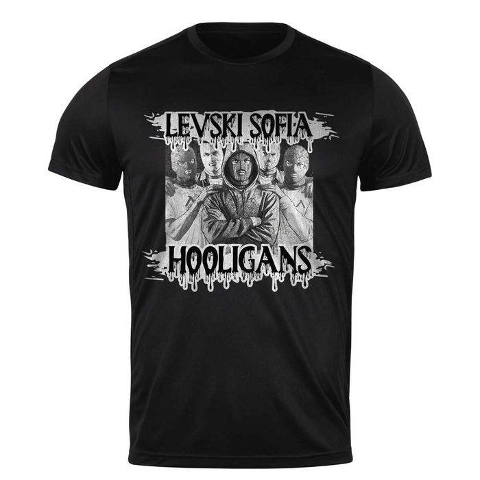 Тениски Левски София тениска Levski Sofia ultras hooligans Размери от С до 5ХЛ