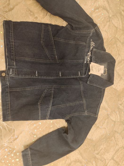 Джинсовка темно синий