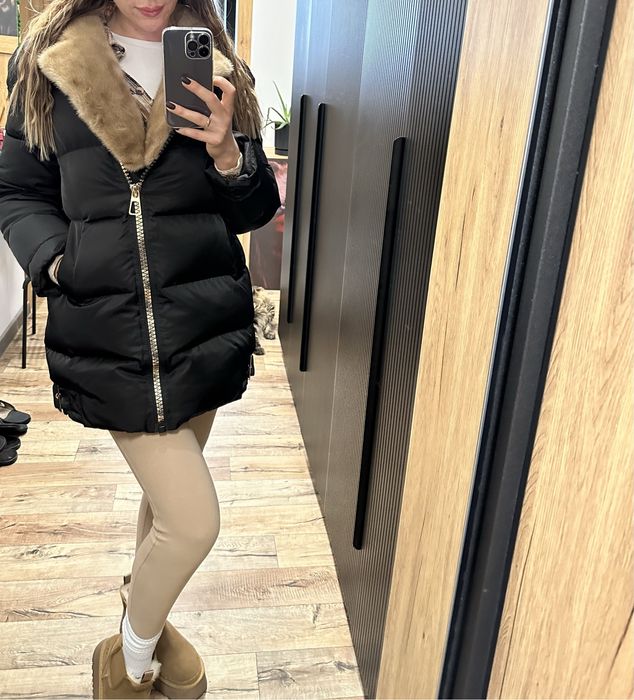 Пуховик женский норка