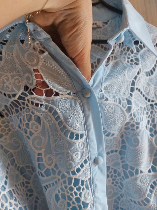 Дамска дантелена рокля -нова