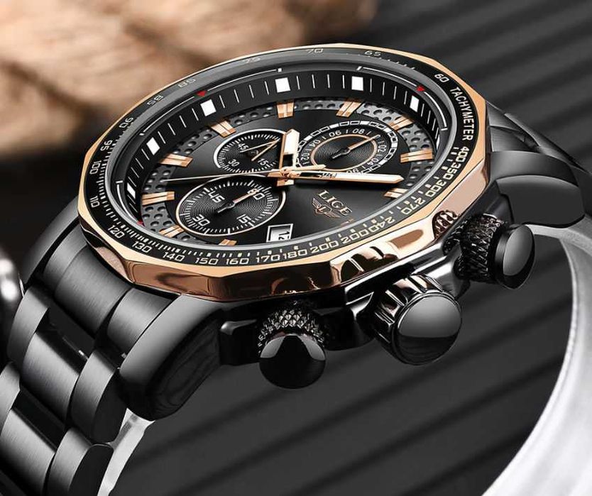 Новые спортивные мужские часы - гарантия - доставка