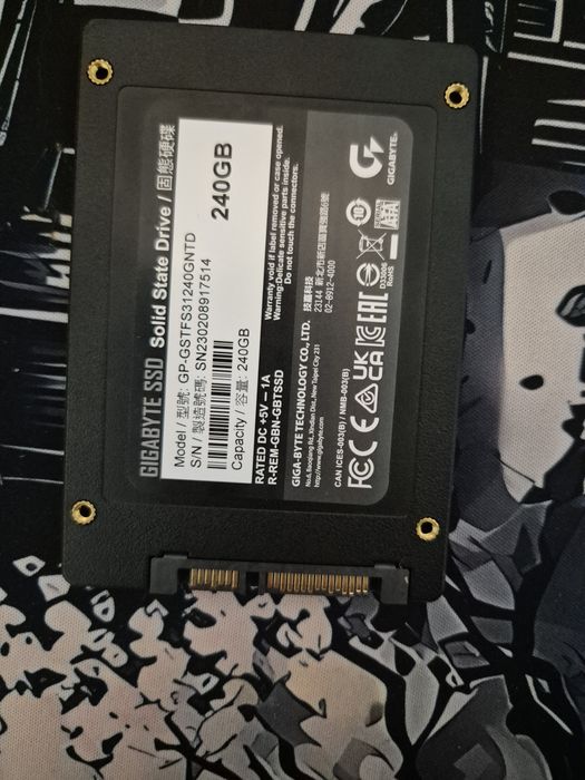 SSD Gigabyte 240GB