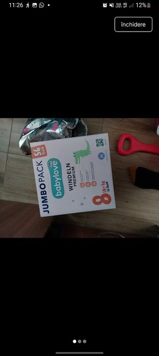 150 pampersi nr 8