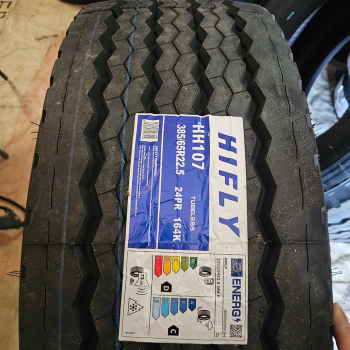 Нови гуми за ремарке 385/65R22.5 HIFLY HH107 164K 24PR DOT2025 Vietnam