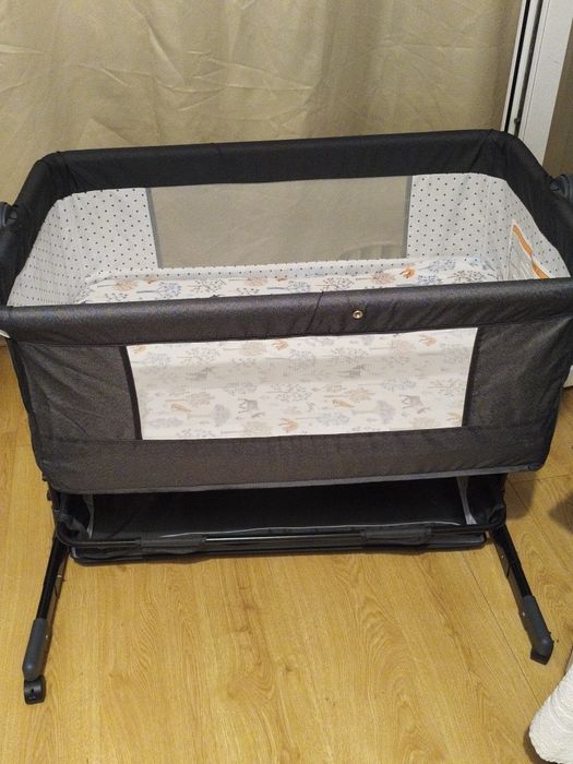 Pătuț Co Sleeper + saltea din cocos