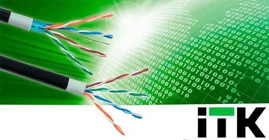 ITK кабель 5 - 6 категории UTP - F/UTP