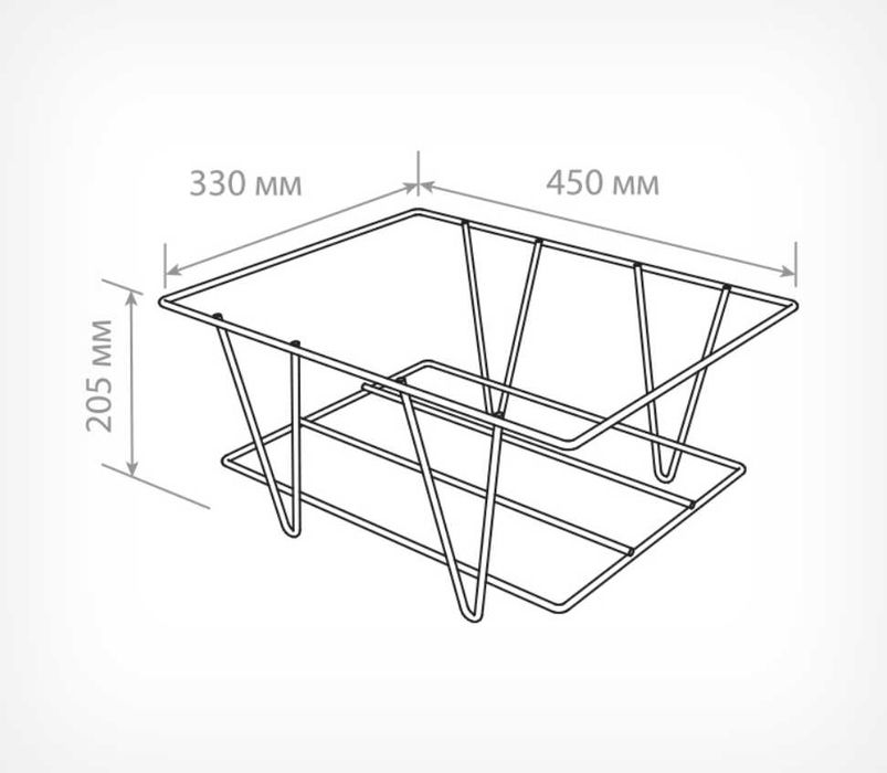 Подставка, накопитель, держатель для корзин.От 547 400 сум