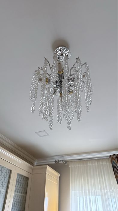 Люстра в зал. Хрусталь