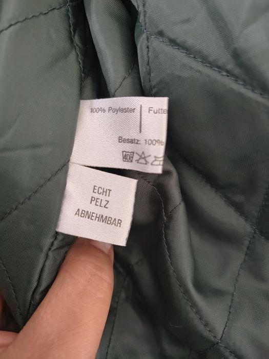 Haină lungă matlasată femei