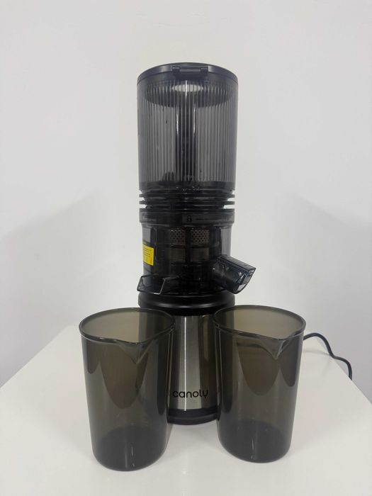 Бавна сокоизстисквачка 350W с широка фуния – почти нова, със забележка
