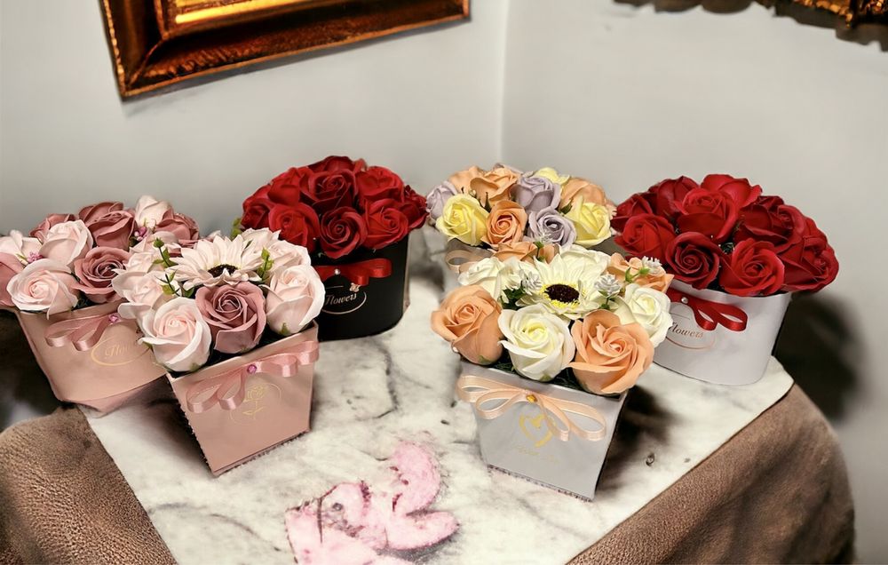 Сапунени цветя.