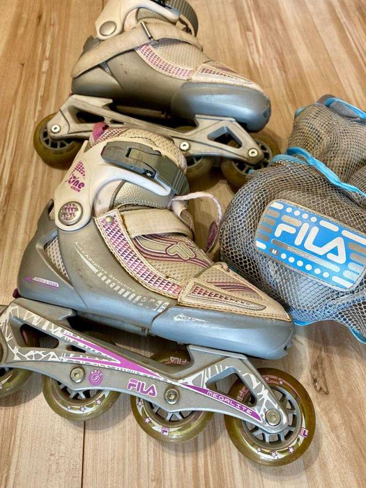 Роликовые коньки раздвижные FILA