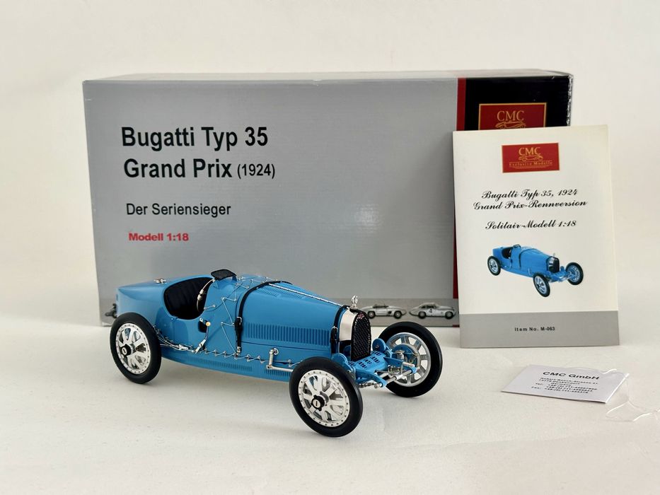 Machetă CMC Bugatti Typ 35 1924 Grand Prix 1:18 ( NU Autoart