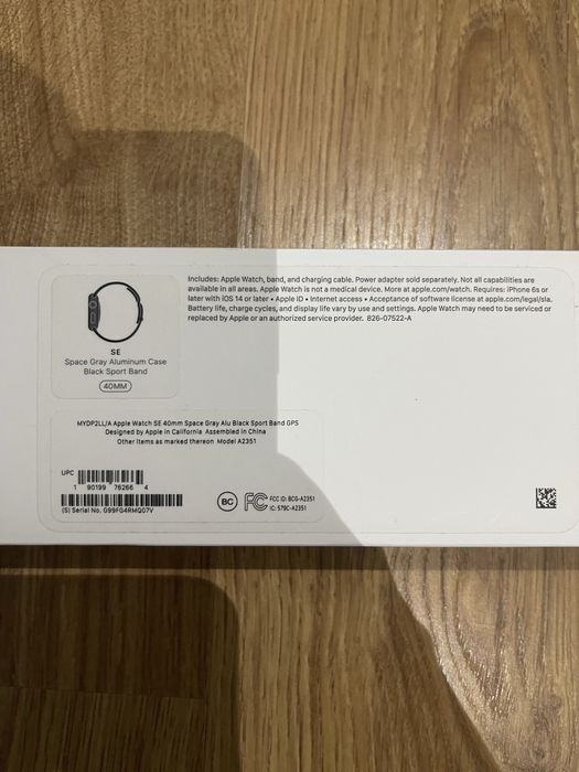 Apple Watch SE 40мм
