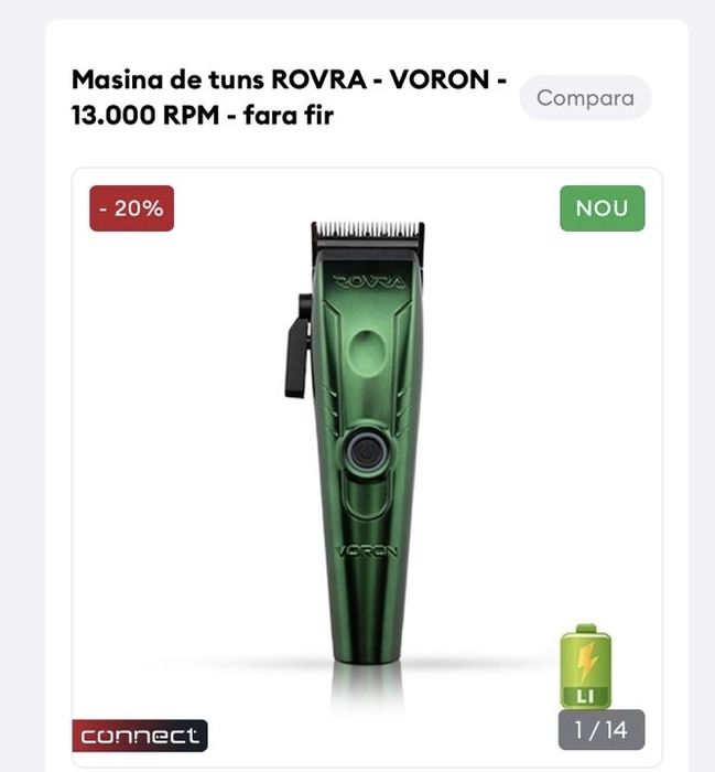 Vand masini de tuns noi sigilate le vand si separat