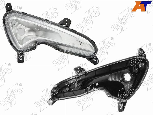 Фара противотуманная Hyundai Solaris