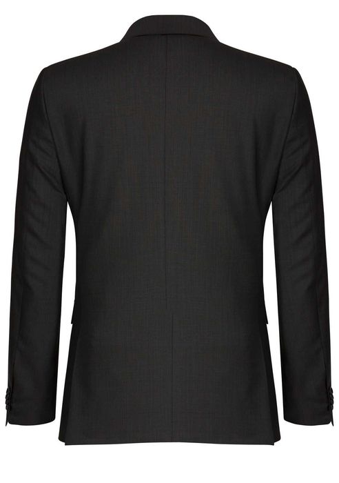 Sacou blazer slim 52 XL Club Of Gents lana super 110's respirabi negru
