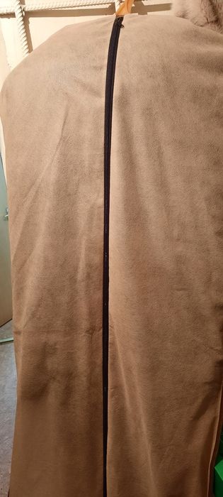 Норковая шубка с капюшоном