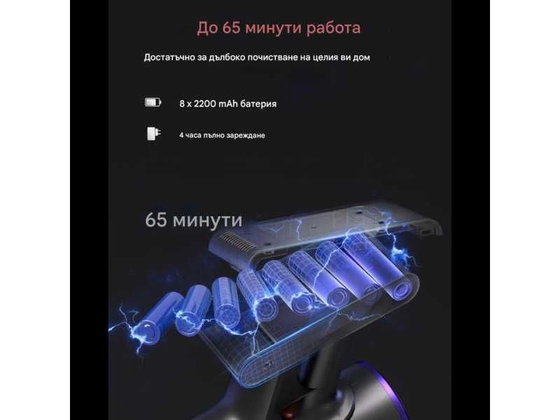 Вертикална Безкабелна Прахосмукачка UNINELL HOME UV5, 48 kPa