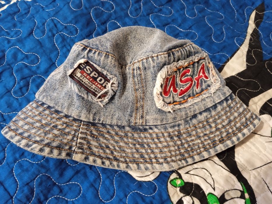 Детская, модная панамка, размер 52см