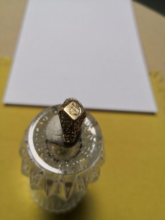 ПРЪСТЕН мъжки с ЯСПИС - красив, майсторски, ръчно изработен