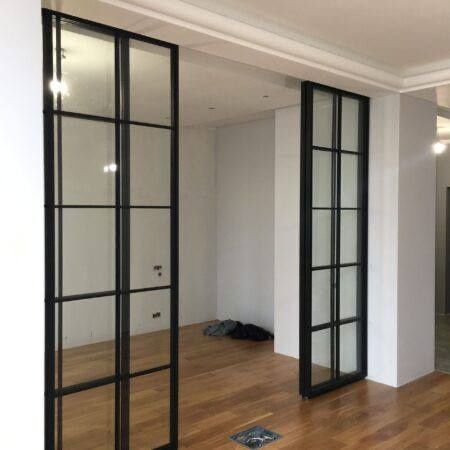 Межкомнатные стеклянные перегородки