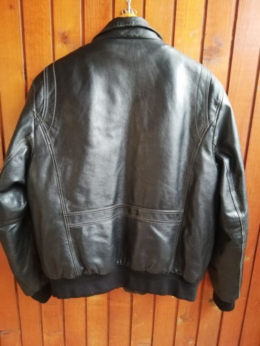 Geaca piele bărbati Aviator Carl Verssen L