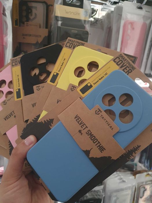 ПРОМО!!! Намалени!!! Xiaomi Redmi 14C луксозен гръб TACTICAL