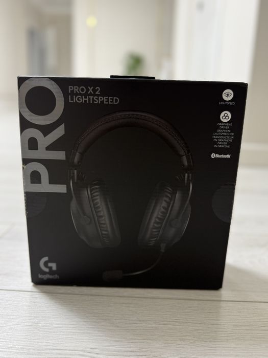 Logitech G Pro X 2 Lightspeed черный