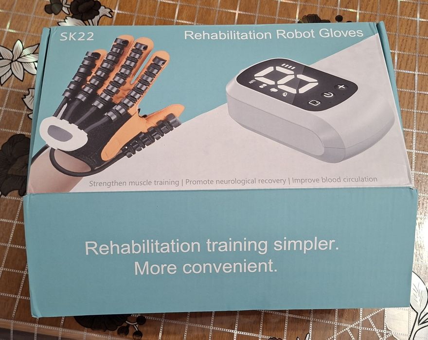Mănușă robotică recuperare mâna stângă ori dreaptă (paralizie, avc..)