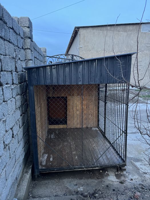 Вольер, домик для собак