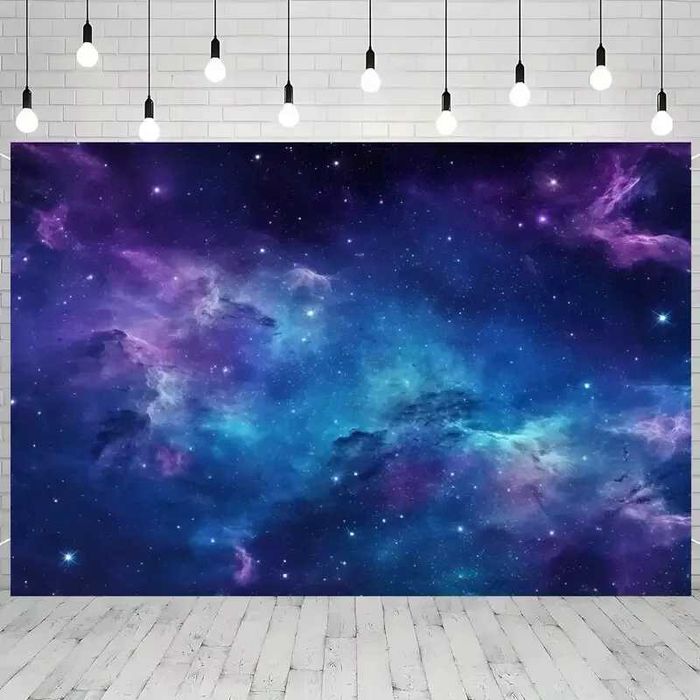 Tapiserie Galaxy XXL 235x180 cm Nouă din Poliester – Decor Perete Cosmos