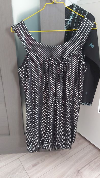 Bluză sexy elegantă cu paiete argintii