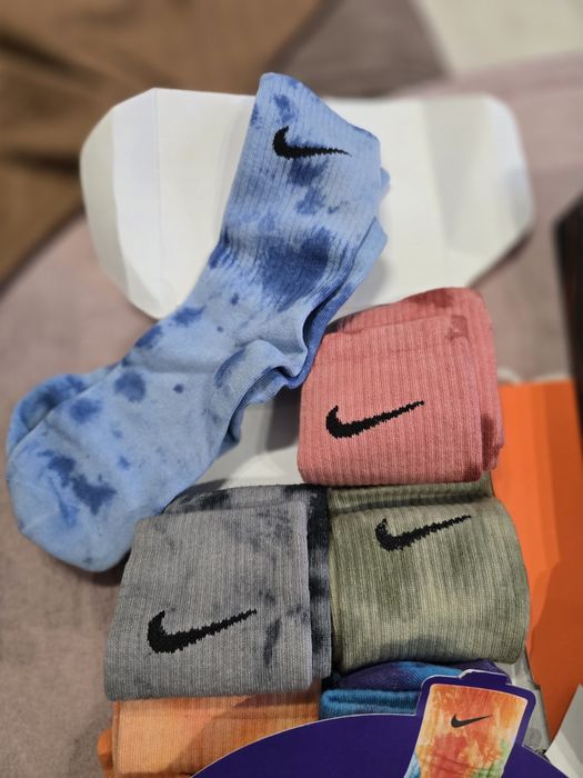 Ciorapi bumbac  Nike , Jordam  set 6 perechi noi la cutie