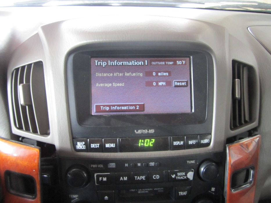 Монитор Lexus RX300