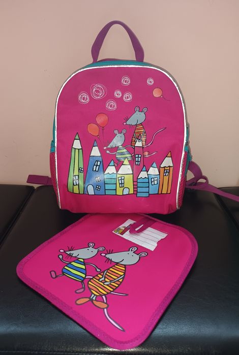 Mini Kids - раница за детска градина - blackberry