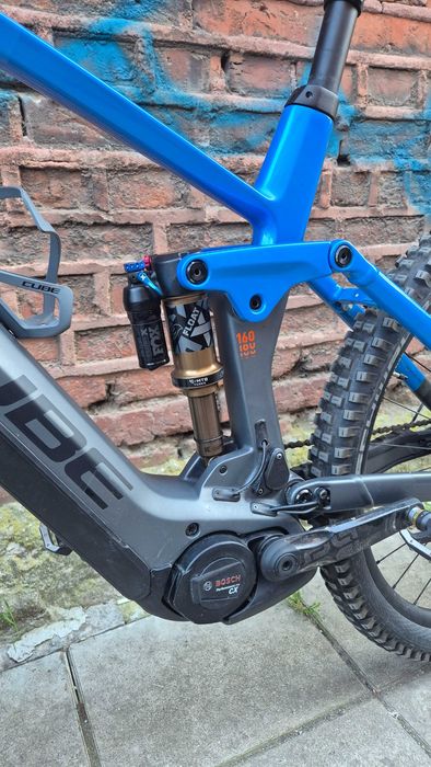 Електрически карбонов велосипед E Bike CUBE STEREO 160 Action Team, BOSCH CX, 750 Wh, Smart System - L