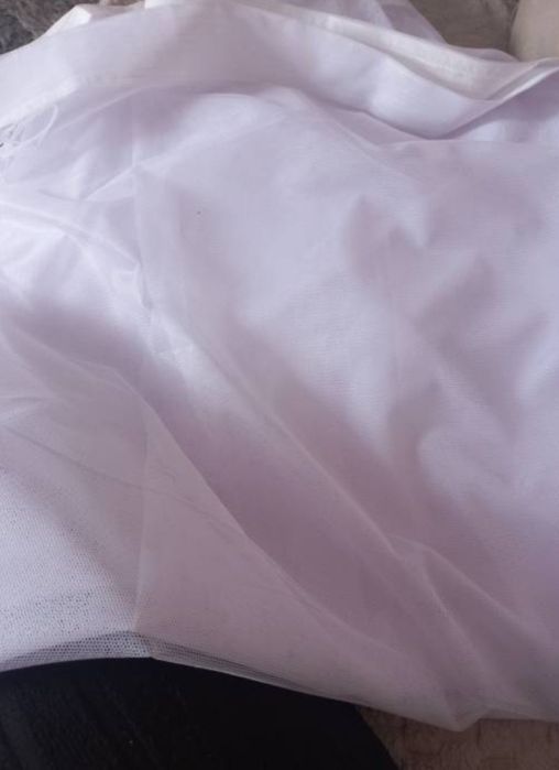 Продаю тюль сетка белый